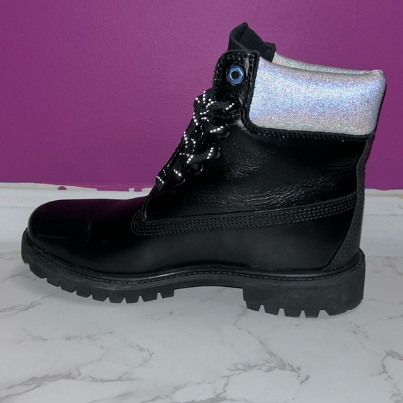 NWOT Limited Edition Hommes 6 inch Premium Black Timberland Boots - Picture 4 of 10